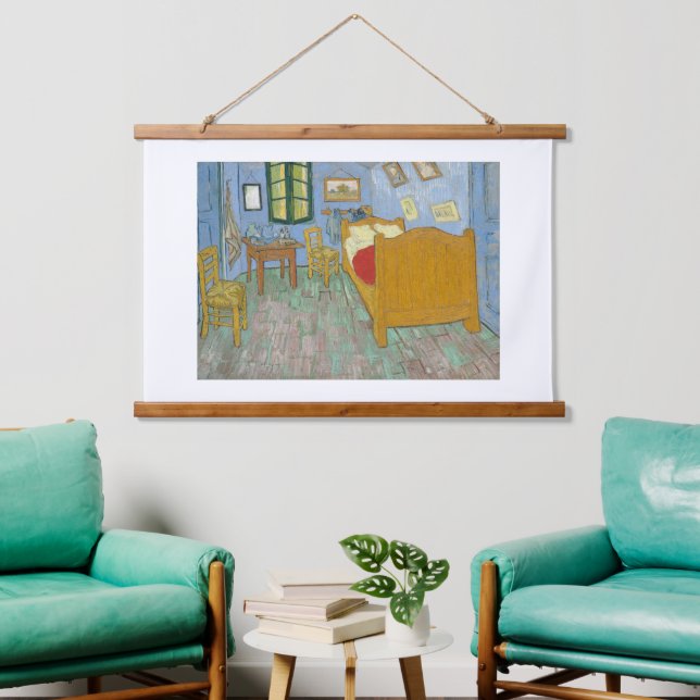 Vincent Van Gogh, Bedroom in Arles, 2nd Version Hanging Tapestry (Living Room)