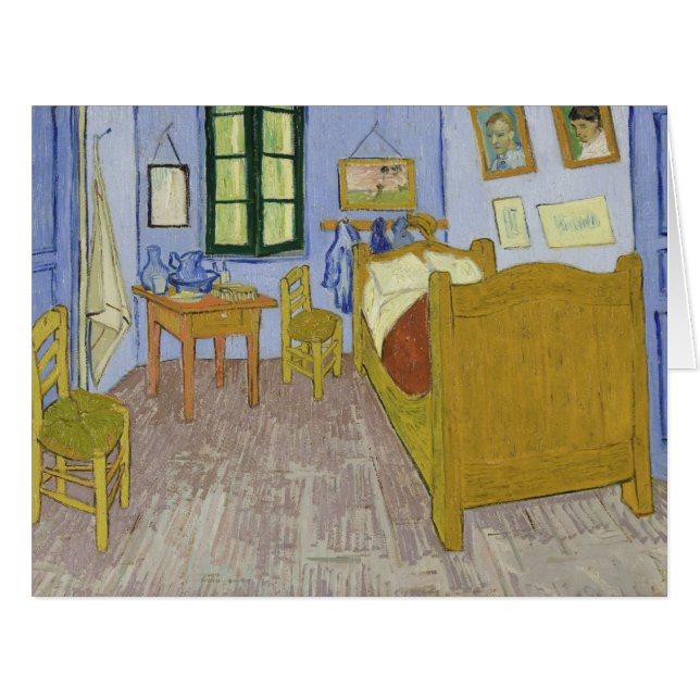 Vincent Van Gogh, Bedroom in Arles, 3rd Version (Front Horizontal)