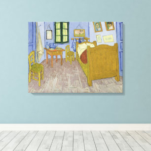 Vincent Van Gogh, Bedroom in Arles, 3rd Version Canvas Print