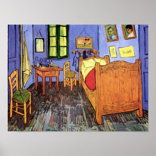 Vincent Van Gogh - Bedroom In Arles Fine Art Poster (Front)