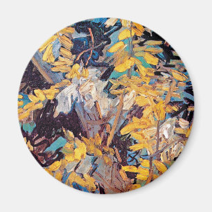 Vincent Van Gogh - Blossoming Acacia Branches Magnet