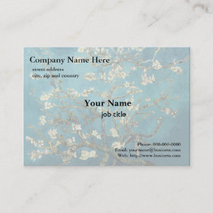 Vincent van Gogh, Blossoming Almond Tree Business Card