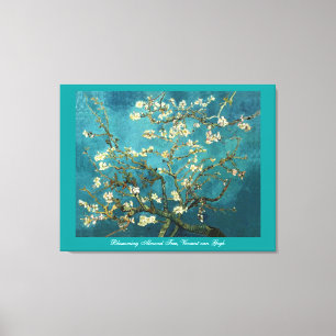 Vincent van Gogh, Blossoming Almond Tree Canvas Print