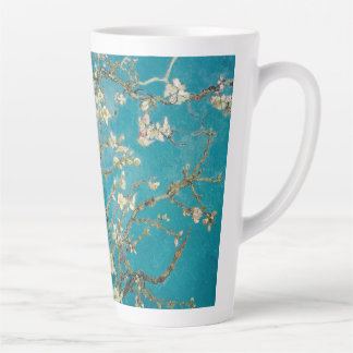 Vincent van Gogh Blossoming Almond Tree enhan Latte Mug