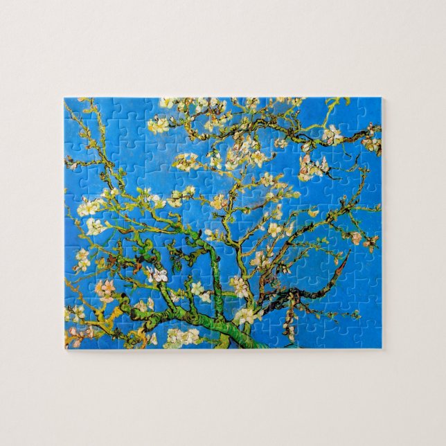 Vincent Van Gogh - Blossoming Almond Tree Fine Art Jigsaw Puzzle (Horizontal)