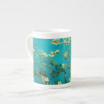 Vincent Van Gogh Blossoming Almond Tree Floral Art Bone China Mug<br><div class="desc">Vincent Van Gogh Blossoming Almond Tree Vintage Floral Art Blossoming Almond Tree is an 1890 painting by Dutch post-impressionist artist Vincent van Gogh. Almond Blossoms is a group of several paintings made in 1888 and 1890 by Vincent van Gogh in Arles and Saint-Rémy, southern France of blossoming almond trees. Flowering...</div>