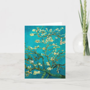 Vincent Van Gogh Blossoming Almond Tree Floral Art Card