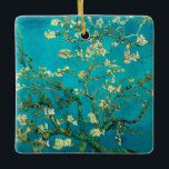 Vincent Van Gogh Blossoming Almond Tree Floral Art Ceramic Ornament<br><div class="desc">Vincent Van Gogh Blossoming Almond Tree Vintage Floral Art Blossoming Almond Tree is an 1890 painting by Dutch post-impressionist artist Vincent van Gogh. Almond Blossoms is a group of several paintings made in 1888 and 1890 by Vincent van Gogh in Arles and Saint-Rémy, southern France of blossoming almond trees. Flowering...</div>