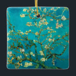 Vincent Van Gogh Blossoming Almond Tree Floral Art Ceramic Ornament<br><div class="desc">Vincent Van Gogh Blossoming Almond Tree Vintage Floral Art Blossoming Almond Tree is an 1890 painting by Dutch post-impressionist artist Vincent van Gogh. Almond Blossoms is a group of several paintings made in 1888 and 1890 by Vincent van Gogh in Arles and Saint-Rémy, southern France of blossoming almond trees. Flowering...</div>