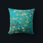 Vincent Van Gogh Blossoming Almond Tree Floral Art Cushion<br><div class="desc">Vincent Van Gogh Blossoming Almond Tree Vintage Floral Art Blossoming Almond Tree is an 1890 painting by Dutch post-impressionist artist Vincent van Gogh. Almond Blossoms is a group of several paintings made in 1888 and 1890 by Vincent van Gogh in Arles and Saint-Rémy, southern France of blossoming almond trees. Flowering...</div>