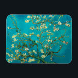 Vincent Van Gogh Blossoming Almond Tree Floral Art Magnet<br><div class="desc">Vincent Van Gogh Blossoming Almond Tree Vintage Floral Art Blossoming Almond Tree is an 1890 painting by Dutch post-impressionist artist Vincent van Gogh. Almond Blossoms is a group of several paintings made in 1888 and 1890 by Vincent van Gogh in Arles and Saint-Rémy, southern France of blossoming almond trees. Flowering...</div>