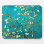 Vincent Van Gogh Blossoming Almond Tree Floral Art Mouse Pad<br><div class="desc">Vincent Van Gogh Blossoming Almond Tree Vintage Floral Art Blossoming Almond Tree is an 1890 painting by Dutch post-impressionist artist Vincent van Gogh. Almond Blossoms is a group of several paintings made in 1888 and 1890 by Vincent van Gogh in Arles and Saint-Rémy, southern France of blossoming almond trees. Flowering...</div>
