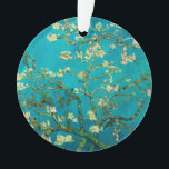 Vincent Van Gogh Blossoming Almond Tree Floral Art Ornament<br><div class="desc">Vincent Van Gogh Blossoming Almond Tree Vintage Floral Art Blossoming Almond Tree is an 1890 painting by Dutch post-impressionist artist Vincent van Gogh. Almond Blossoms is a group of several paintings made in 1888 and 1890 by Vincent van Gogh in Arles and Saint-Rémy, southern France of blossoming almond trees. Flowering...</div>