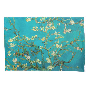 Vincent Van Gogh Blossoming Almond Tree Floral Art Pillowcase