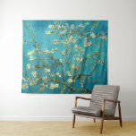 Vincent Van Gogh Blossoming Almond Tree Floral Art Tapestry<br><div class="desc">Vincent Van Gogh Blossoming Almond Tree Vintage Floral Art Blossoming Almond Tree is an 1890 painting by Dutch post-impressionist artist Vincent van Gogh. Almond Blossoms is a group of several paintings made in 1888 and 1890 by Vincent van Gogh in Arles and Saint-Remy, southern France of blossoming almond trees. Flowering...</div>
