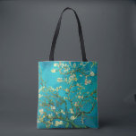 Vincent Van Gogh Blossoming Almond Tree Floral Art Tote Bag<br><div class="desc">Vincent Van Gogh Blossoming Almond Tree Vintage Floral Art Blossoming Almond Tree is an 1890 painting by Dutch post-impressionist artist Vincent van Gogh. Almond Blossoms is a group of several paintings made in 1888 and 1890 by Vincent van Gogh in Arles and Saint-Rémy, southern France of blossoming almond trees. Flowering...</div>