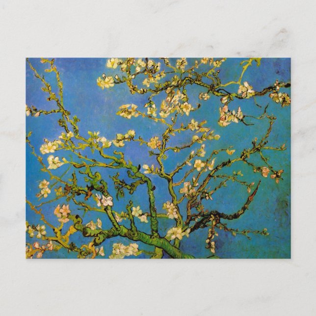 Vincent van Gogh - Blossoming Almond Tree Postcard (Front)