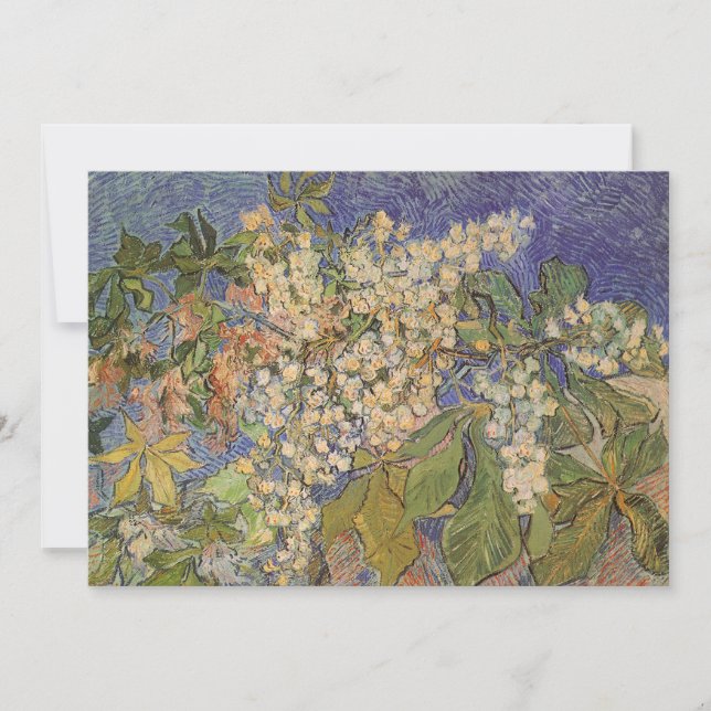 Vincent van Gogh - Blossoming Chestnut Branches (Front)