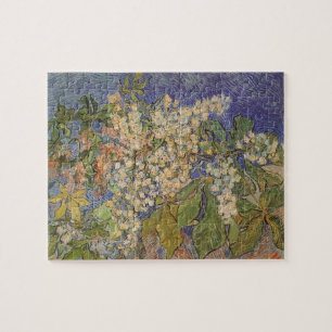 Vincent van Gogh - Blossoming Chestnut Branches Jigsaw Puzzle