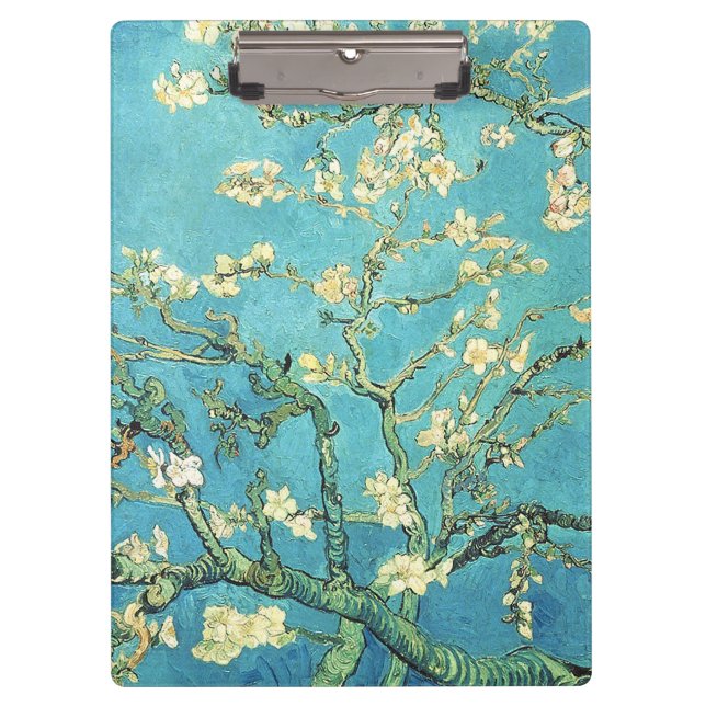 Vincent van Gogh Blossomong Almond Tree    Clipboard (Front)