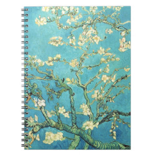 Vincent van Gogh Blossomong Almond Tree    Notebook