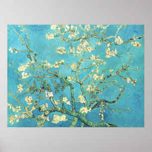 Vincent van Gogh Blossomong Almond Tree Poster