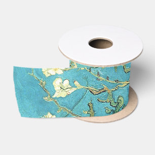 Vincent van Gogh Blossomong Almond Tree Satin Ribbon
