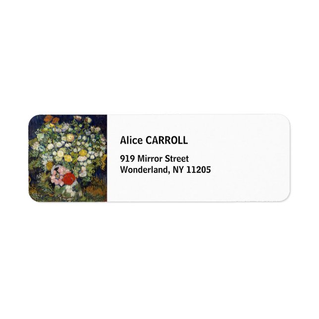 Vincent van Gogh - Bouquet of Flowers in a Vase (Front)