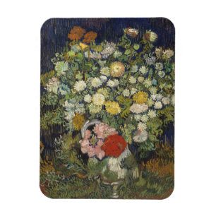 Vincent Van Gogh   Bouquet of Flowers in a Vase Magnet