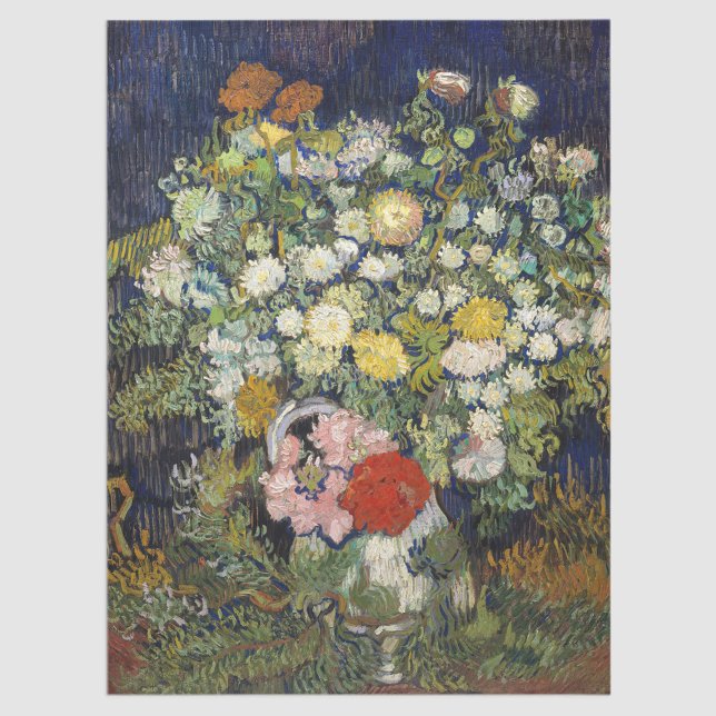 Vincent van Gogh - Bouquet of Flowers in a Vase Tissue Paper (Creator Uploaded)