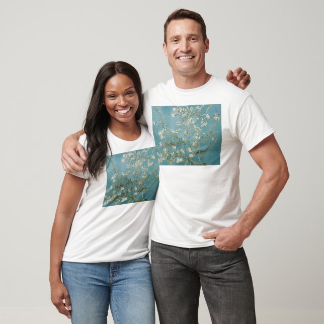 Vincent Van Gogh Branches of Almond Tree T-Shirt (Unisex)