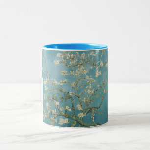 Vincent Van Gogh Branches of Almond Tree Two-Tone Coffee Mug