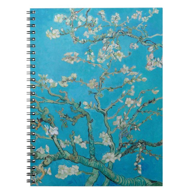 Vincent Van Gogh - Branches with Almond Blossom, Notebook (Front)