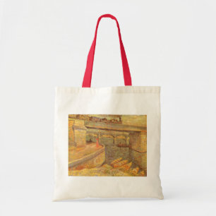 Vincent van Gogh Bridges Across the Seine Asnieres Tote Bag