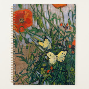Vincent van Gogh - Butterflies and Poppies Planner
