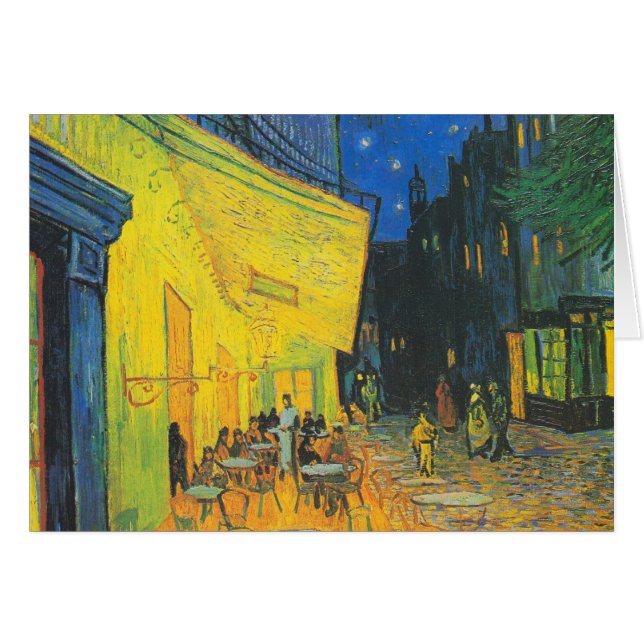 Vincent Van Gogh Cafe Terrace at Night (Front Horizontal)