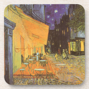 Vincent van Gogh - Cafe Terrace at Night Coaster