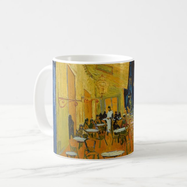 Vincent van Gogh - Cafe Terrace at Night Coffee Mug (Front Left)