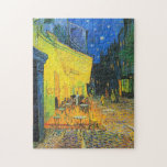 Vincent Van Gogh Cafe Terrace At Night Fine Art Jigsaw Puzzle<br><div class="desc">Vincent Van Gogh Cafe Terrace At Night Fine Art Jigsaw Puzzle.</div>