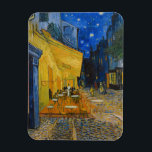 Vincent van Gogh - Cafe Terrace at Night Magnet<br><div class="desc">Cafe Terrace on the Place du Forum at Night - Vincent van Gogh,  1888</div>