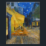 Vincent van Gogh - Cafe Terrace at Night Photo Print<br><div class="desc">Cafe Terrace on the Place du Forum at Night - Vincent van Gogh,  1888</div>