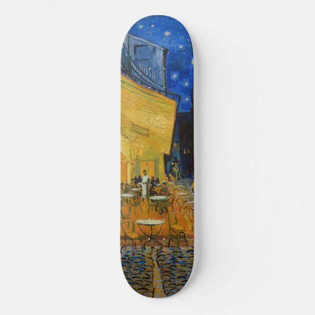 Vincent van Gogh - Cafe Terrace at Night Skateboard (Front)
