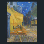 Vincent van Gogh - Cafe Terrace at Night Tablecloth<br><div class="desc">Cafe Terrace on the Place du Forum at Night - Vincent van Gogh,  1888</div>