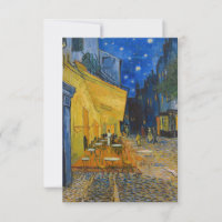 Vincent van Gogh - Cafe Terrace at Night