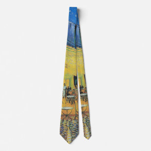 Vincent van Gogh Café Terrace at Night Tie