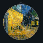 Vincent van Gogh | Cafe Terrace, Place du Forum Dartboard<br><div class="desc">Cafe Terrace,  Place du Forum,  Arles,  1888 (oil on canvas) Gogh,  Vincent van (1853-90) BBC192281 Cafe Terrace,  Place du Forum,  Arles,  1888 (oil on canvas),  Gogh,  Vincent van (1853-90) / Rijksmuseum Kroller-Muller,  Otterlo,  Netherlands / The Bridgeman Art Library</div>