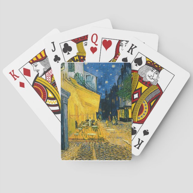 Vincent van Gogh | Cafe Terrace, Place du Forum Playing Cards (Back)