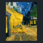 Vincent van Gogh | Cafe Terrace, Place du Forum Poster<br><div class="desc">BBC192281	Cafe Terrace,  Place du Forum,  Arles,  1888 (oil on canvas).	Gogh,  Vincent van (1853-90)	Cafe Terrace,  Place du Forum,  Arles,  1888 (oil on canvas),  Gogh,  Vincent van (1853-90) / Rijksmuseum Kroller-Muller,  Otterlo,  Netherlands / The Bridgeman Art Library</div>