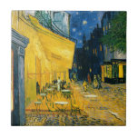 Vincent van Gogh | Cafe Terrace, Place du Forum Tile<br><div class="desc">Cafe Terrace,  Place du Forum,  Arles,  1888 (oil on canvas) Gogh,  Vincent van (1853-90) BBC192281 Cafe Terrace,  Place du Forum,  Arles,  1888 (oil on canvas),  Gogh,  Vincent van (1853-90) / Rijksmuseum Kroller-Muller,  Otterlo,  Netherlands / The Bridgeman Art Library</div>