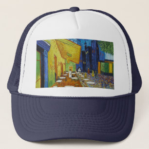 Vincent Van Gogh - Cafe Terrace Trucker Hat